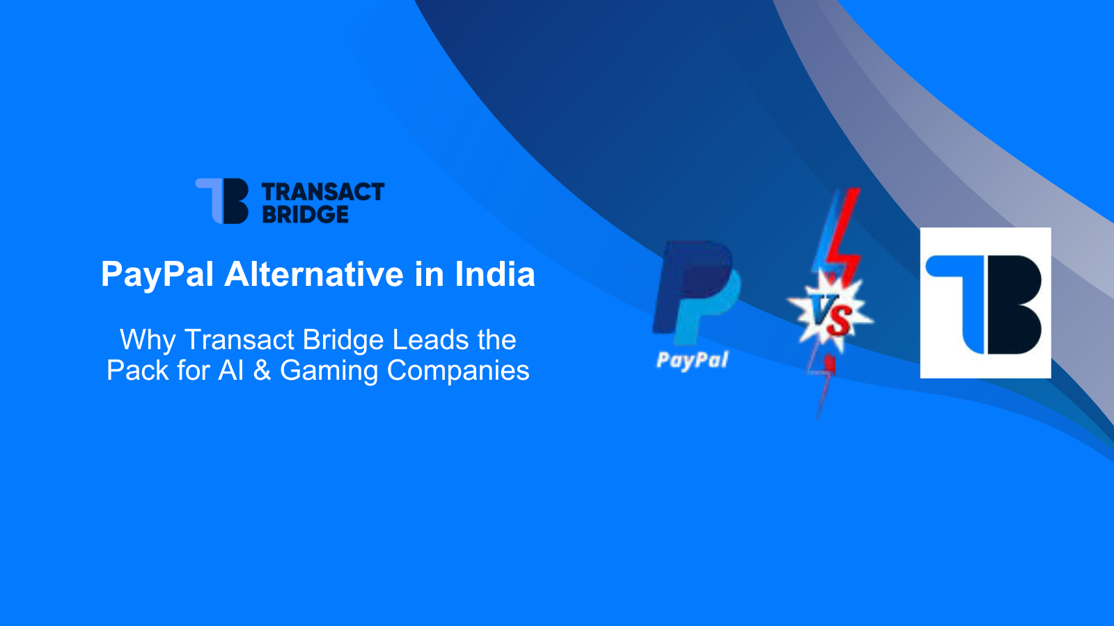 Illustration of SaaS and gaming businesses accepting UPI, INR, and GST-compliant payments in India as a PayPal alternative using modern digital gateways
